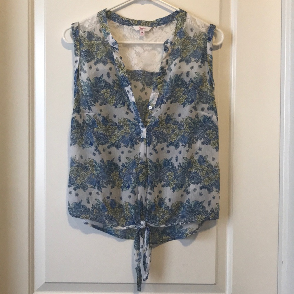 Floral Tank